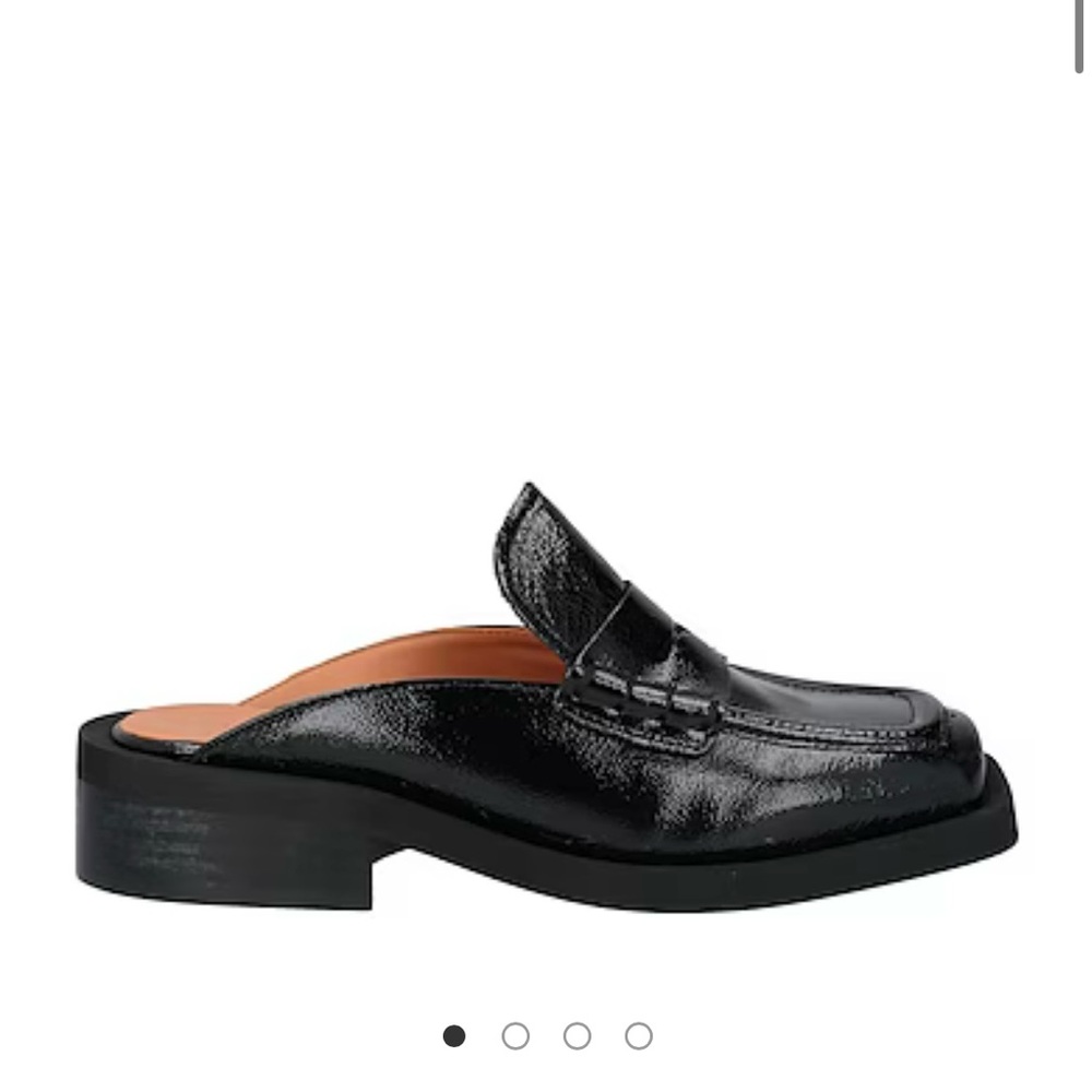 Ganni Square Toe Mules